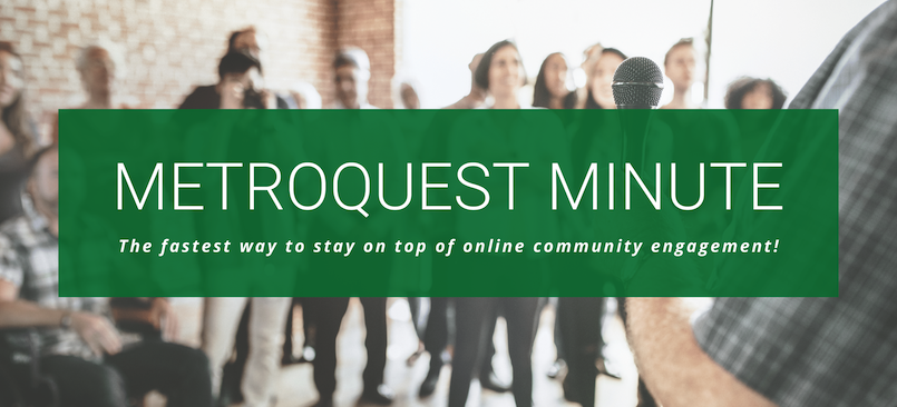 [METROQUEST MINUTE] Leveraging Community Groups to Increase Your Public Engagement