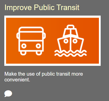 MOVE2046 Transportation Survey Transit Priorities
